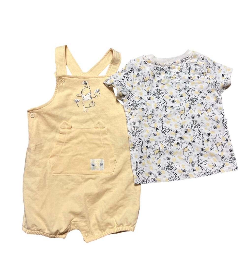 Disney Baby Winnie the Pooh Romper and T-Shirt 2-Piece Set 18M